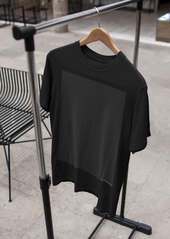 STINK - BLK HEX CODE #000000 - Organic Relaxed Shirt_Black
