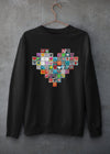 ST!NK - 55 STREAT HEARTS - Premium Organic Sweater