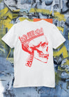 ST!NK - artist Broke, Back Print - Men Shirt_White