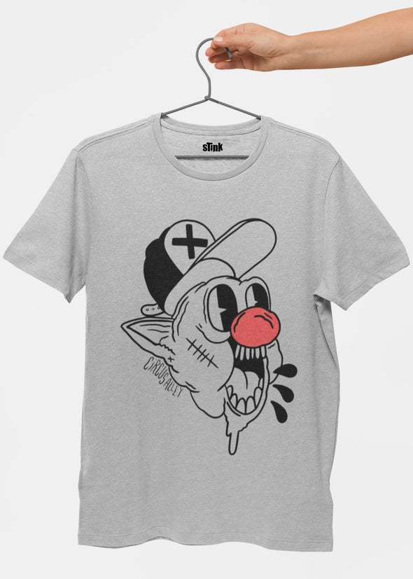 ST!NK - artist CircusAlley, LIMITED EDITION - Men Shirt_Pacific Grey