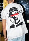ST!NK - artist CrazyChocolate - Back Print Men Shirt_White