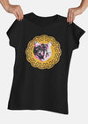 ST!NK- Lembo Crohet Cat Yellow- Ladies Premium Organic Shirt - Authentic Street Art_Black