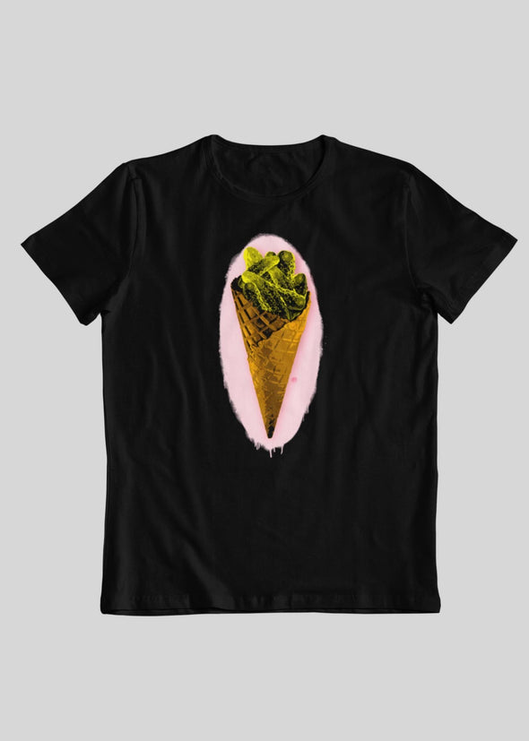 ST!NK - artist Ostap, Pickle Cream - Kids Premium Organic T-Shirt_Black