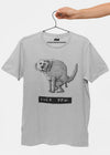 ST!NK - artist Zigmelon LIMITED EDITION - Men Shirt_Pacific Grey