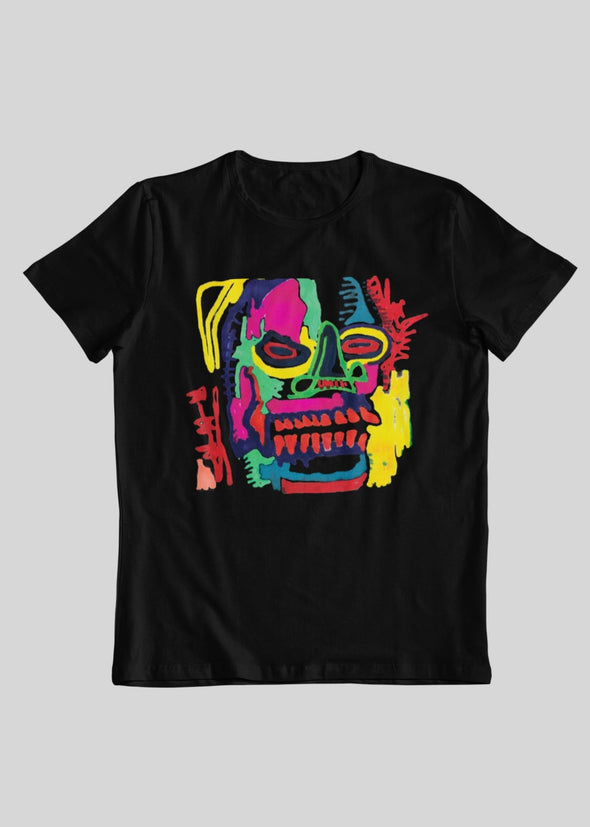 ST!NK - D.fect, Neon Skull - Kids Premium Organic T-Shirt_Black